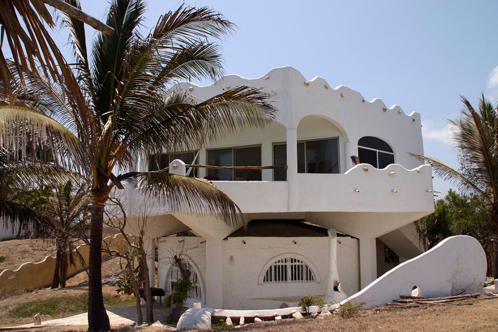 Handcrafted Home by Female Punta Blanca Nayarit Mexico © Heather Hess